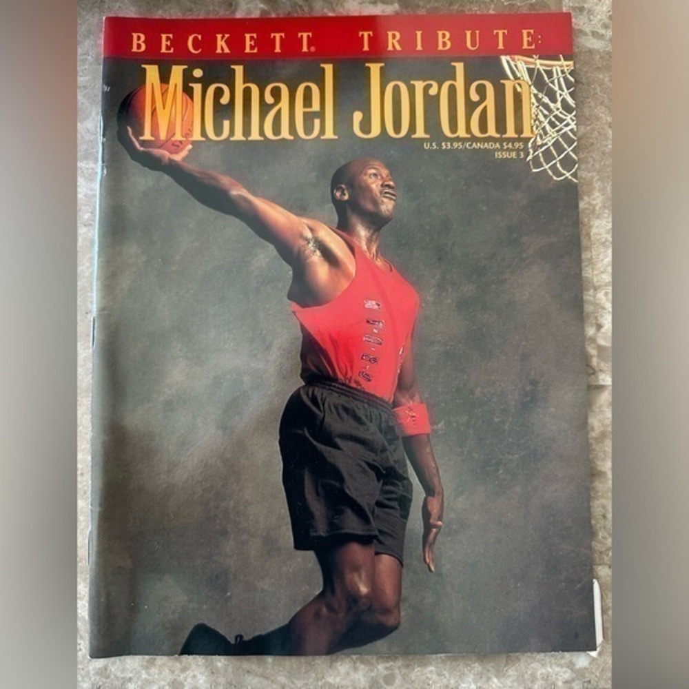 1993 Beckett Tribute: Michael Jordan Issue 3